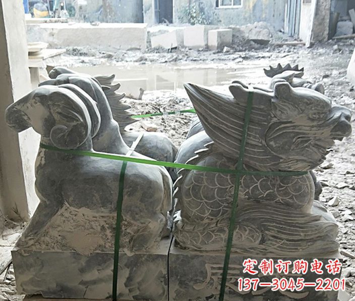 泉州12生肖公园动物石雕