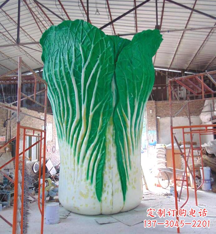 泉州白菜铜雕塑