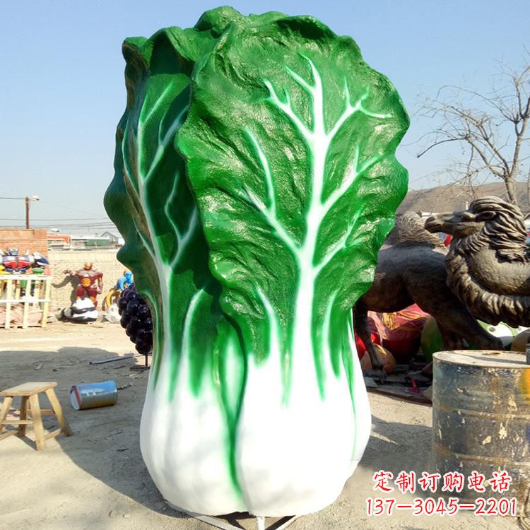 泉州玻璃钢白菜雕塑