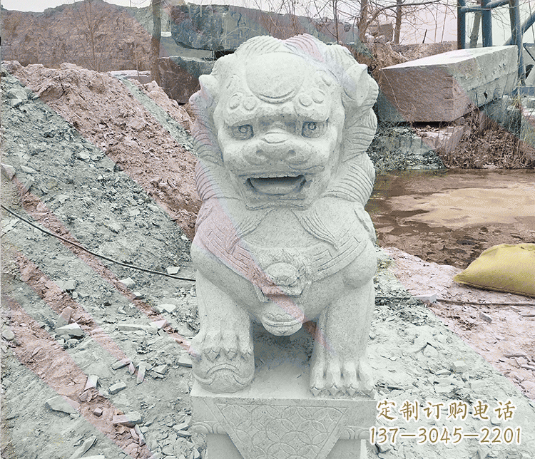 泉州公园石雕狮子