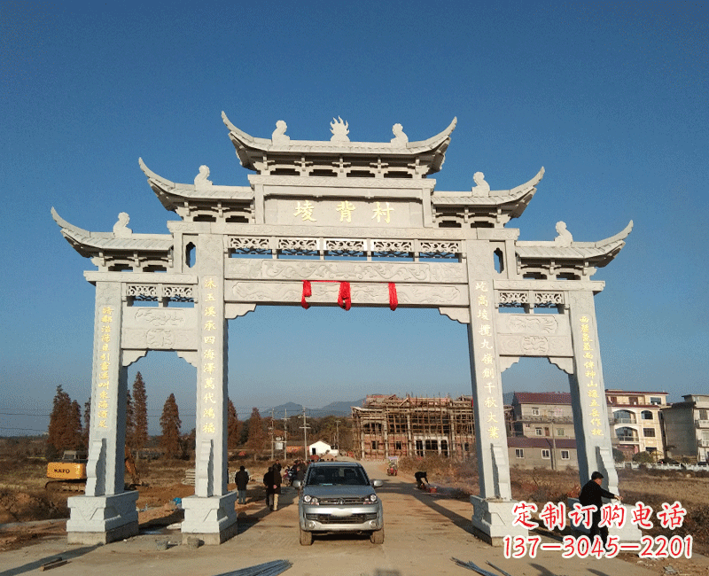 泉州全国著名景点石雕牌坊