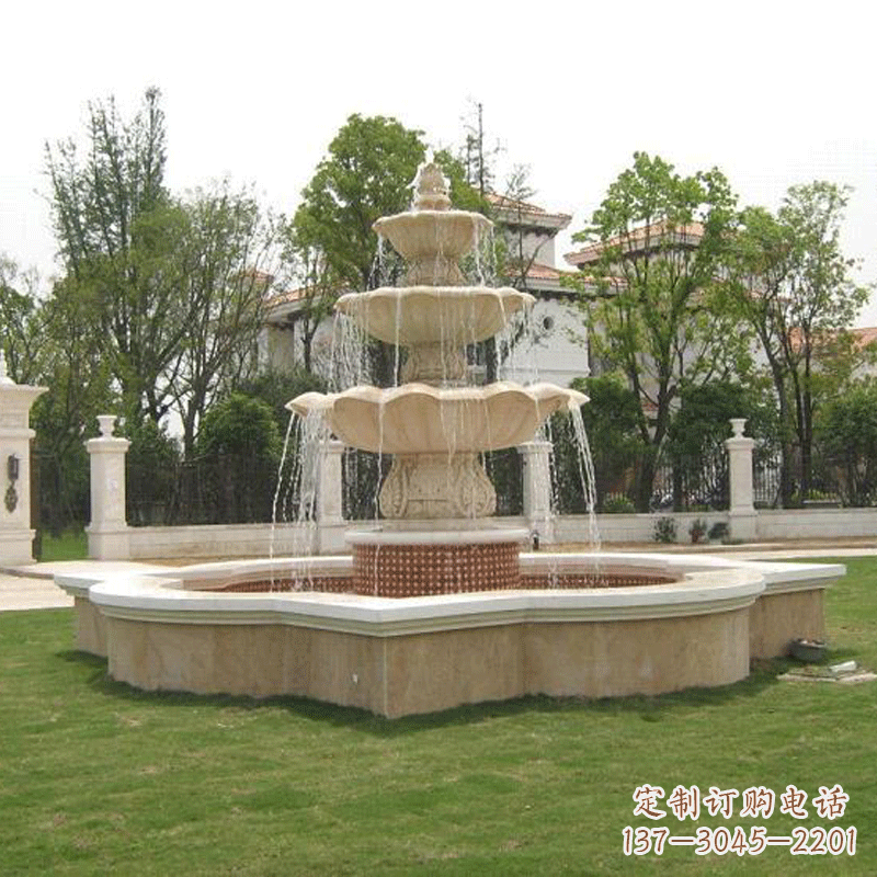 泉州砂岩景观喷泉雕塑