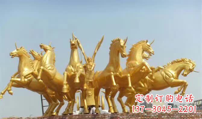 泉州阿波罗战车铜雕