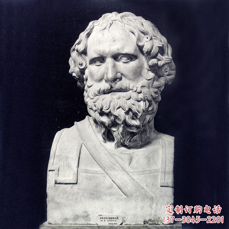 泉州阿基米德石雕头像传承古典美学