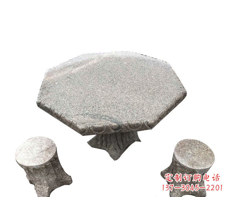 泉州八角石桌凳系列