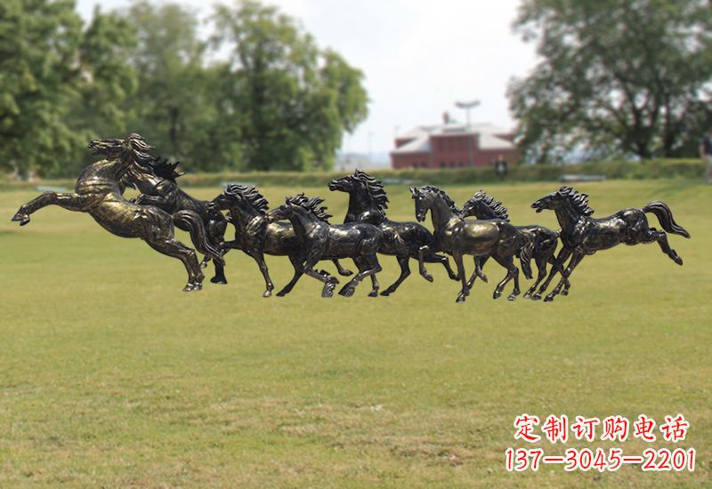泉州马群铜雕经典珍藏