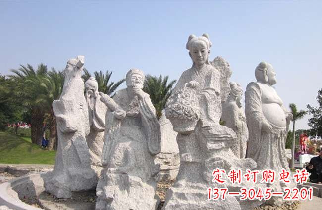泉州“八仙过海”石雕