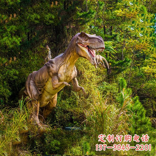 泉州霸王龙动物园仿真恐龙雕塑