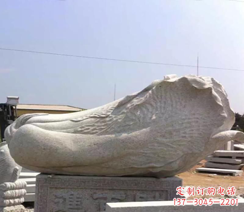 泉州白菜大理石雕塑