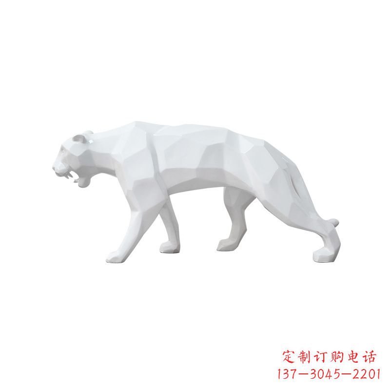 泉州玻璃钢豹雕塑