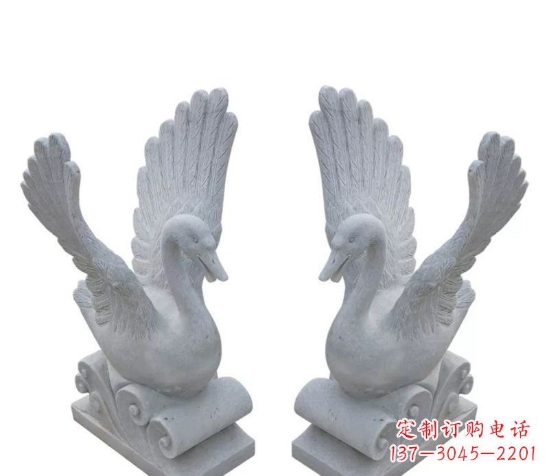 泉州白天鹅石雕