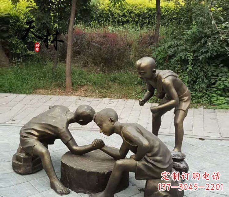 泉州儿童公园铜雕
