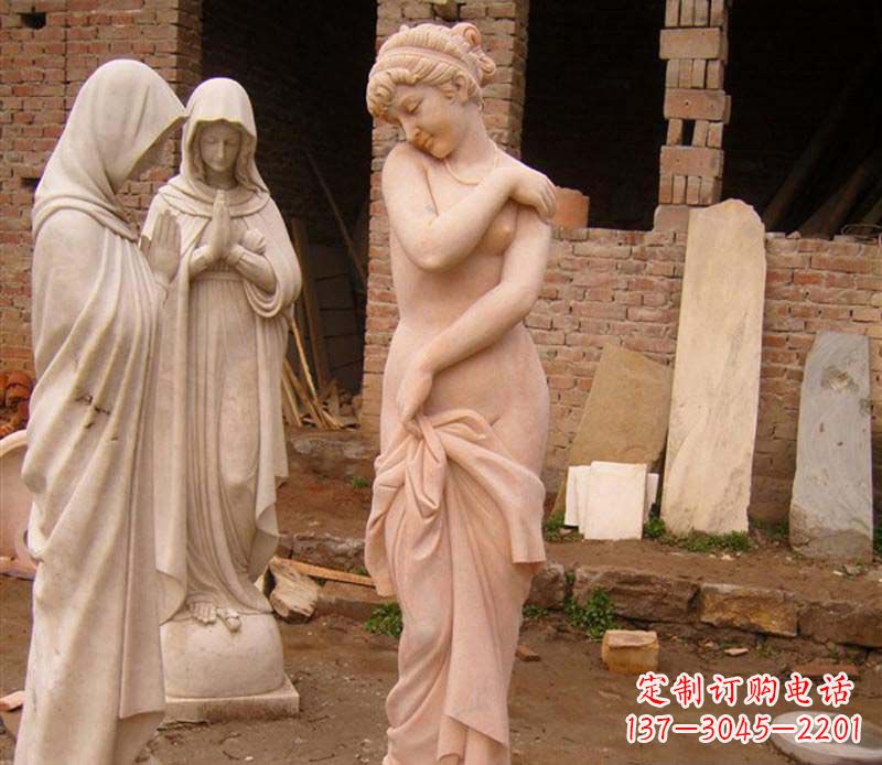 泉州美丽的女人雕塑
