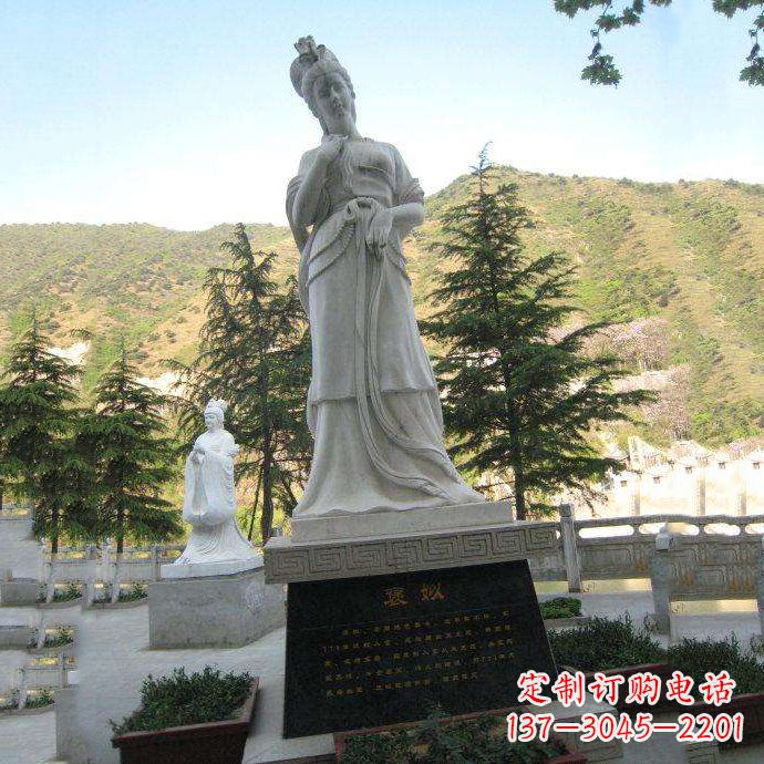 泉州传承中国古代美女——褒姒雕像