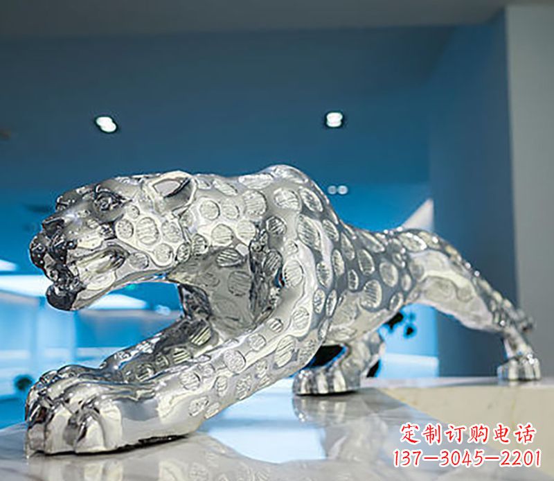 泉州豹子雕塑工艺品