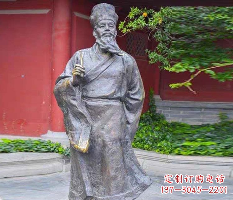 泉州北宋文学家苏轼铜雕