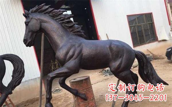 泉州奔马铜雕222