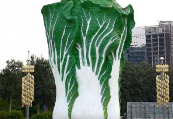 泉州白菜雕塑-公园园林仿真植物景观