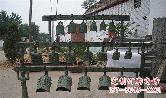 泉州编钟古铜雕仿古精美音乐器