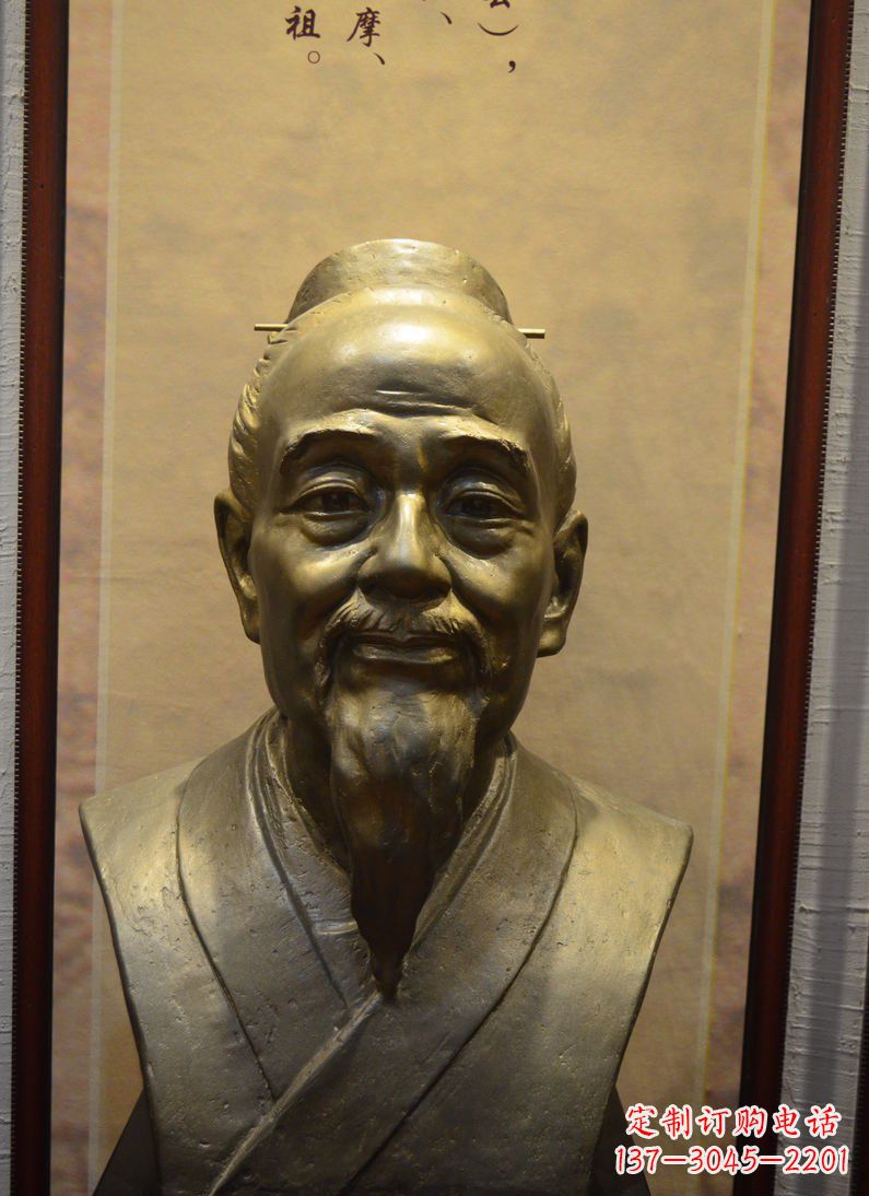 泉州扁鹊——古代医学家铜雕