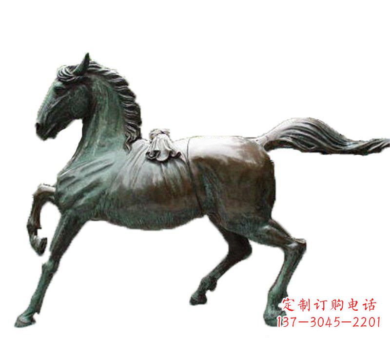 泉州别墅动物飞马铜雕摆件