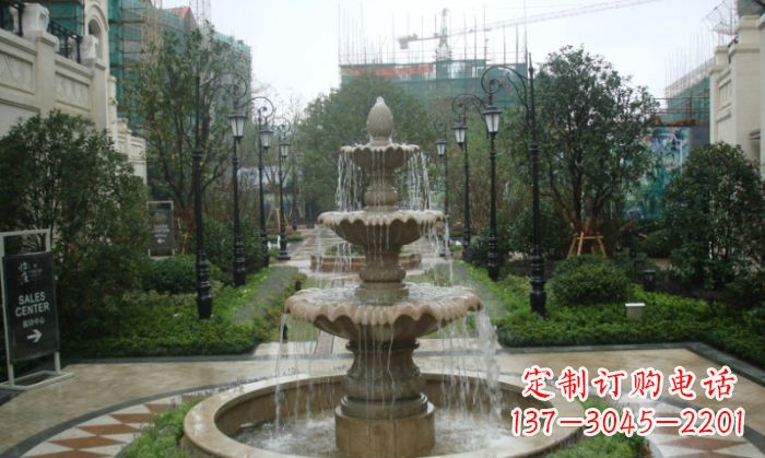 泉州艺术喷泉石雕