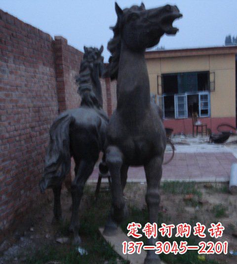泉州精美铜雕动物马