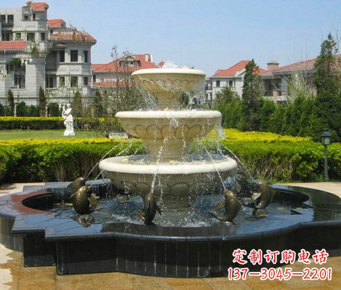 泉州鲤鱼雕塑,让你的家园更加精彩