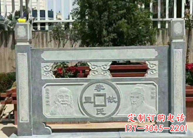 泉州别墅景观仿古石雕栏板
