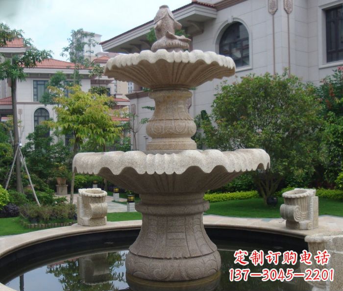 泉州别墅景观欧式喷泉石雕 (3)