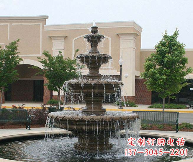 泉州梦幻之舞多层喷泉雕塑