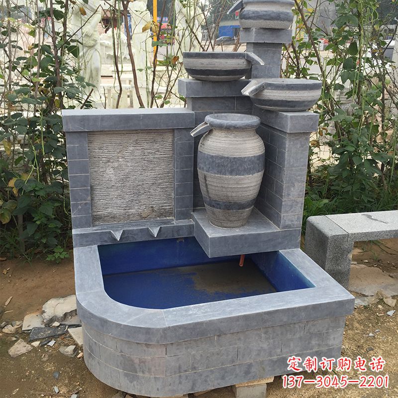 泉州别墅喷泉 石雕喷泉