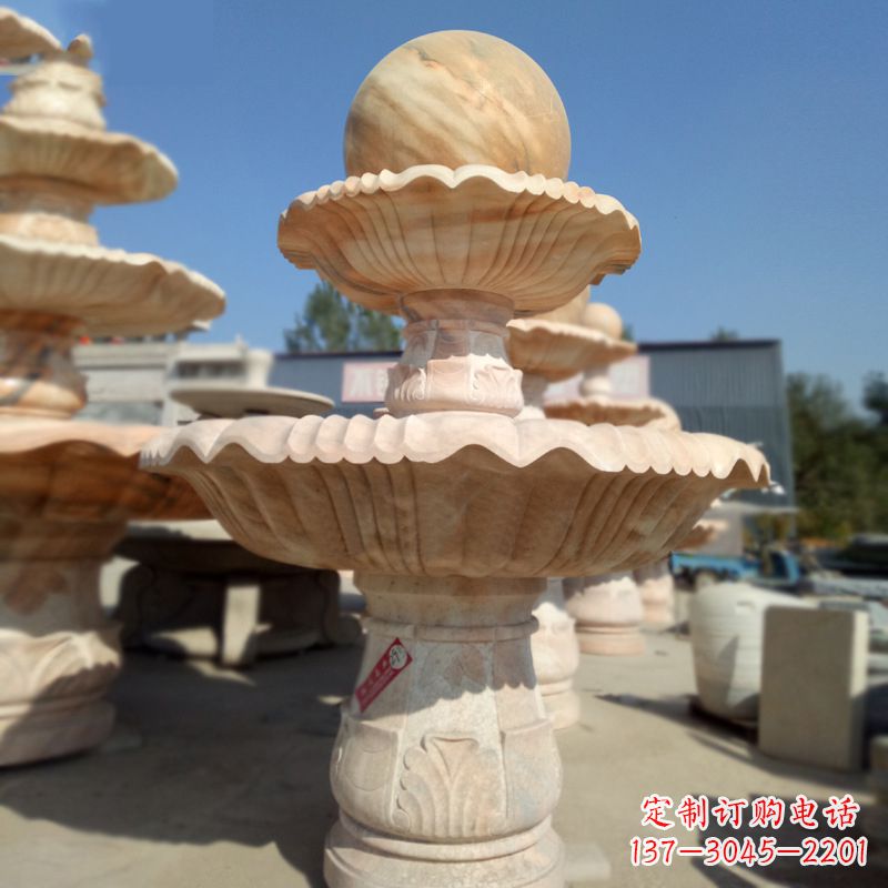 泉州别墅庭院风水球