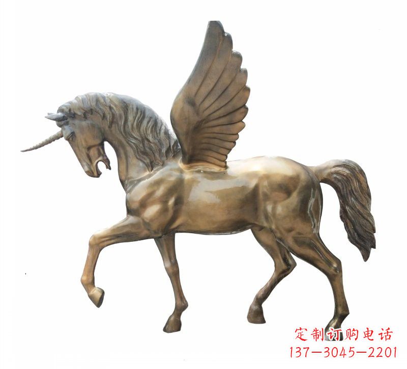 泉州独角兽雕塑玻璃钢的艺术之美
