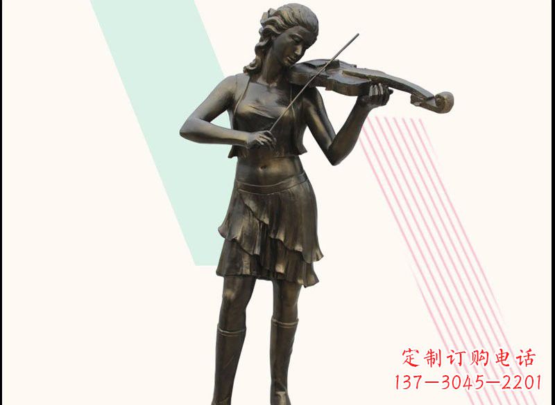 泉州玻璃钢雕刻的女孩