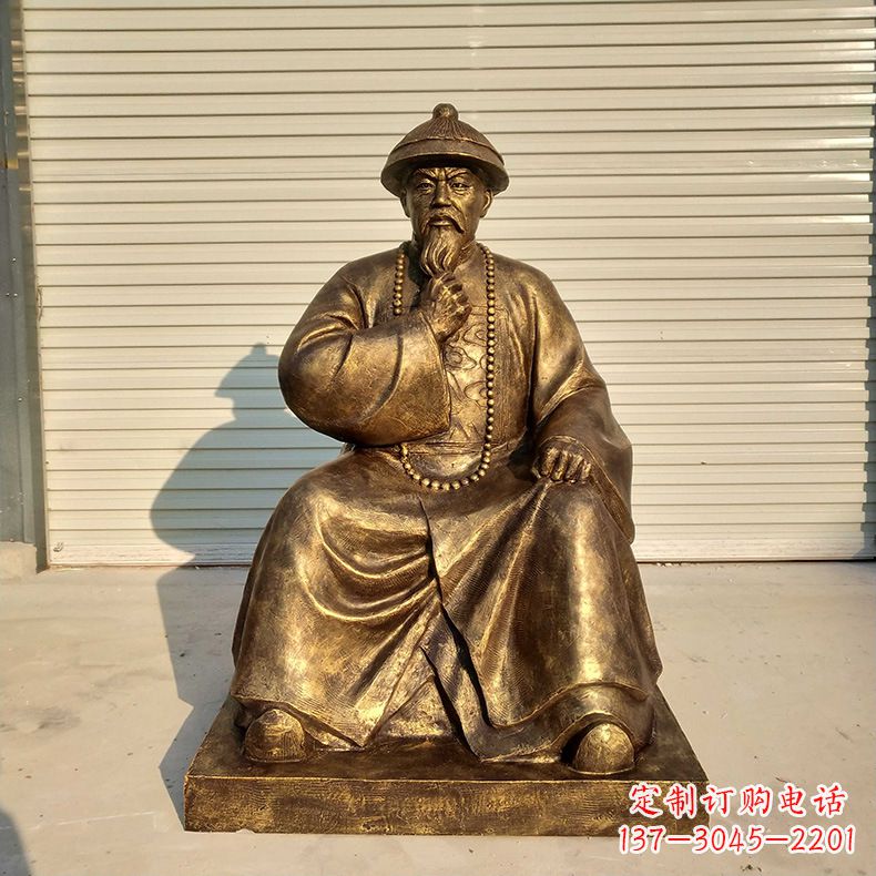 泉州林则徐——玻璃钢仿铜雕像