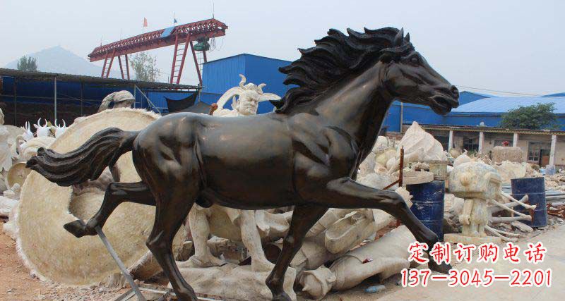泉州玻璃钢动物雕塑——精致而又充满动感