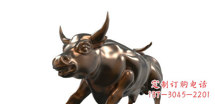 泉州玻璃钢仿铜牛公园动物雕塑视觉盛宴