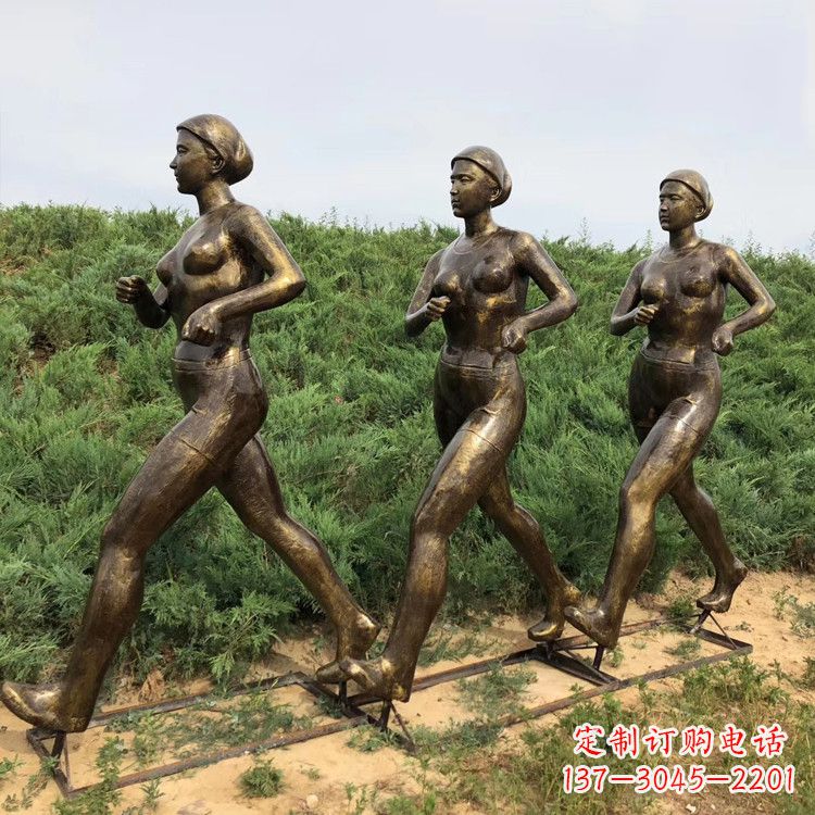 泉州玻璃钢仿铜女人雕塑精致细腻的艺术品