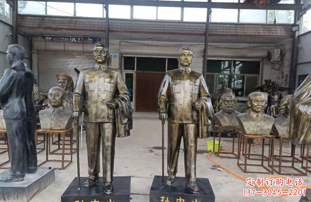 泉州玻璃钢仿铜的孙中山雕塑——缅怀伟人,传承精神
