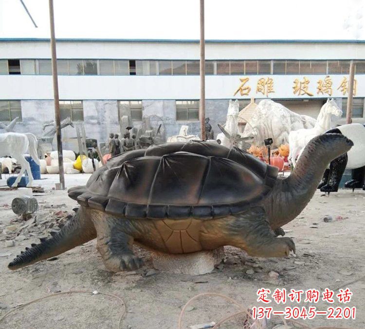 泉州玻璃钢乌龟雕塑——精致美丽的艺术品