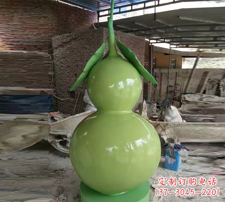 泉州玻璃钢葫芦雕塑——艺术中的精美之作