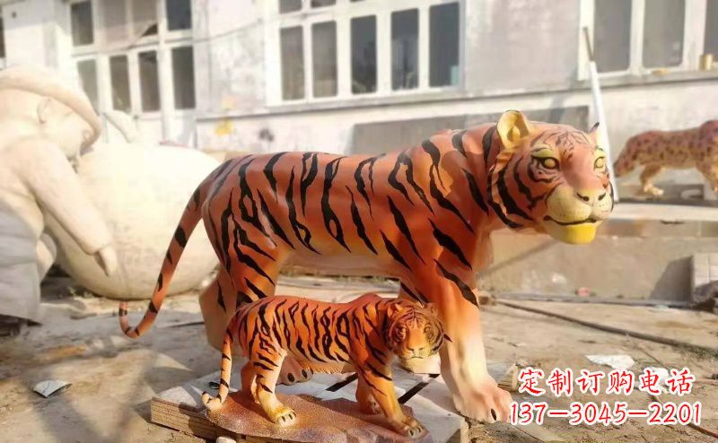 泉州玻璃钢老虎雕塑——精美的艺术品