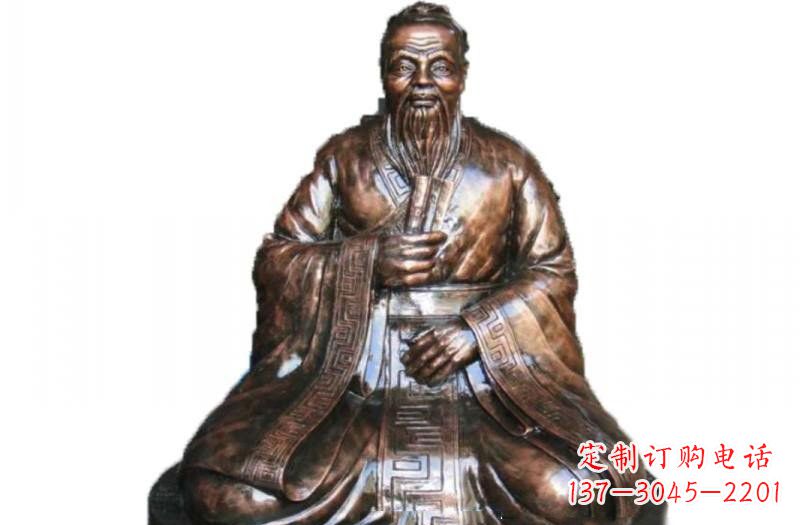 泉州玻璃钢雕刻的伟大孔子