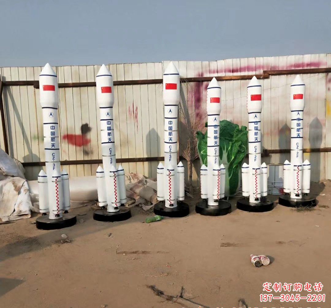 泉州火箭雕塑现代景观艺术的精彩绽放