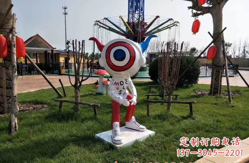 泉州玻璃钢卡通机器人——雕塑艺术的新灵感