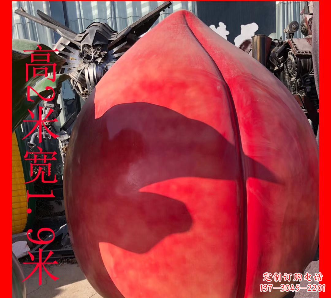 泉州玻璃钢水果雕塑——给你一个美好的景观