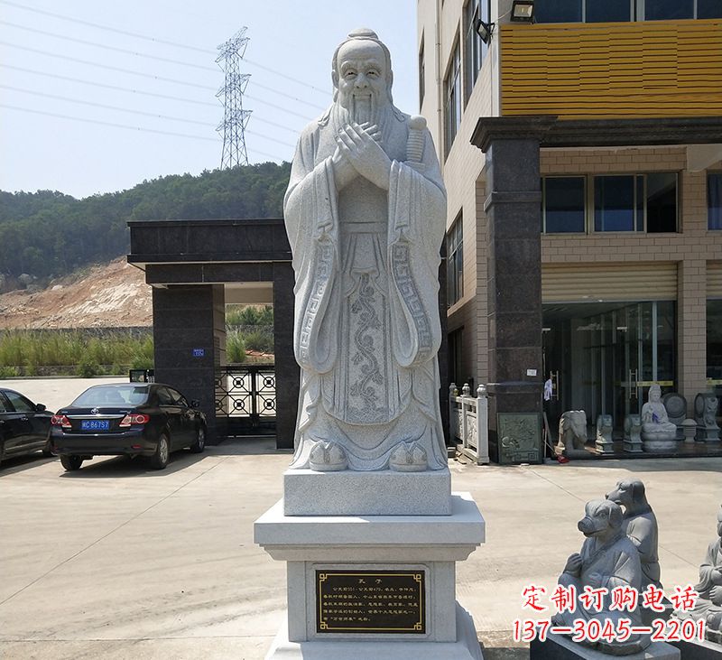 泉州玻璃钢孔子像