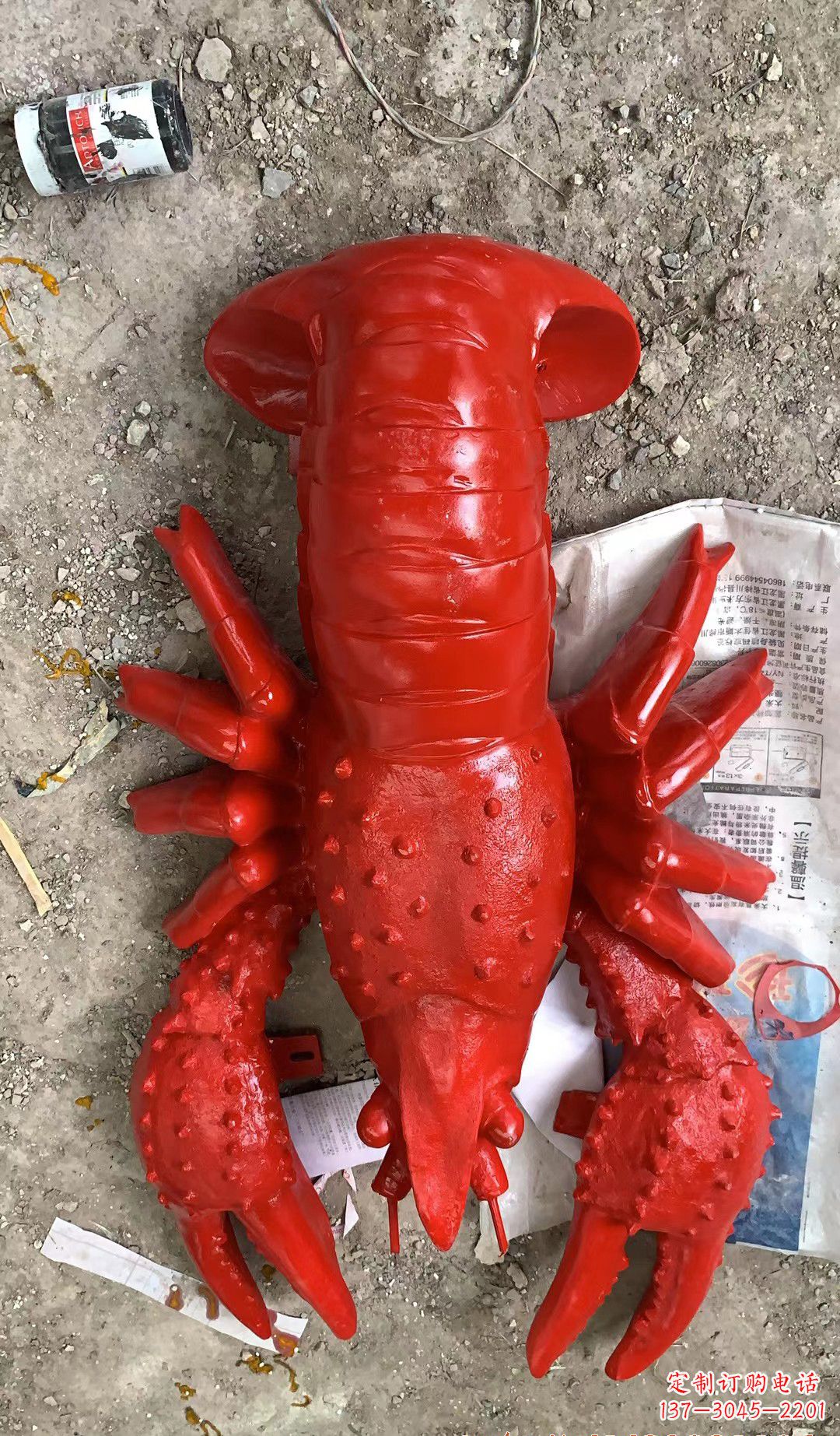 泉州玻璃钢龙雕塑精致美观的艺术品
