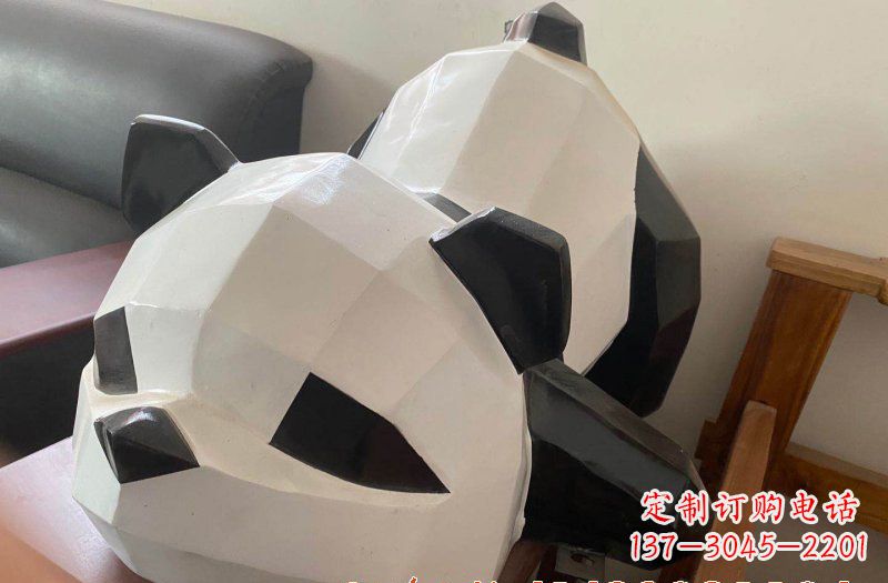 泉州玻璃钢熊猫雕塑